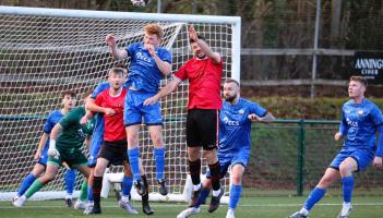 Paignton Saints v East Allington. Pic from Dave Roach