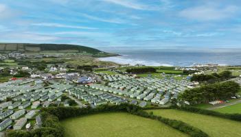Ruda holiday park aerial