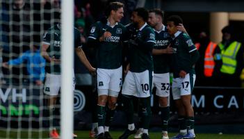 Celebrations for Plymouth Argyle. Pic from PPAUK