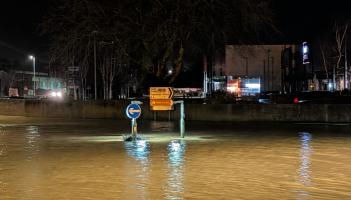 Pictures: Flooding in Kingsteignton as flood warning remains in place for River Teign