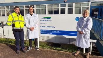 South West Water marks National Apprenticeship Week by showcasing career journeys (Pictured- Emily, Chris & Claire Credit SWW)