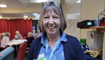 Heather Rayne, Tavistock Memory Caf&eacute; volunteer (Image- West Devon CVS)