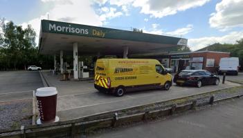 Morrisons filling station at Totnes (Image courtesy: Google Street View) 
