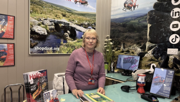Okehampton volunteers Jane (pictured) and Carol share how community spirit and personal experience keep Devon&rsquo;s air ambulances operational (Image- Dawn Todd)