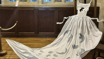 Herding Cats Arts Collective explores class, labour and resilience through art inspired by Devon&rsquo;s iconic landmark (Image- Sara Venner)