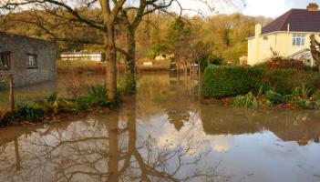 Councillors approved the flood action plan after severe winter storms caused flooding to homes across Devon (&copy; Copyright David Hawkings