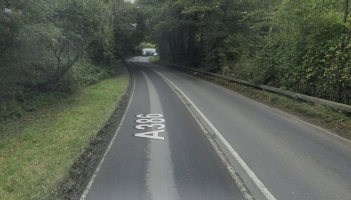 Drivers diverted as delays build between Grenofen and Horrabridge (Image: Google Maps)