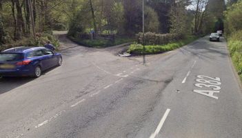 The A382 between Pepperdon Hall Lane and Wray Barton could close for around six weeks (Image- Google Maps)