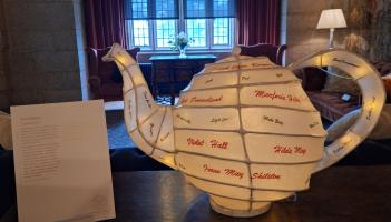 One of 15 pieces on display at Castle Drogo