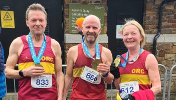 Shiny medals for Okehampton runners