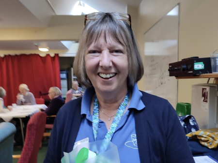 Heather Rayne, Tavistock Memory Caf&eacute; volunteer (Image- West Devon CVS)