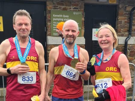 Shiny medals for Okehampton runners