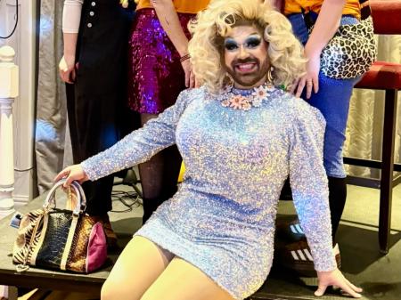 Roberta Calamari with Totnes Fringe Festival directors