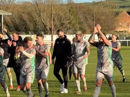 The winning feeling for Bovey Tracey AFC
