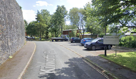 The EV Hub will be based at Kilworthy Park but open to the public Image- Google Maps