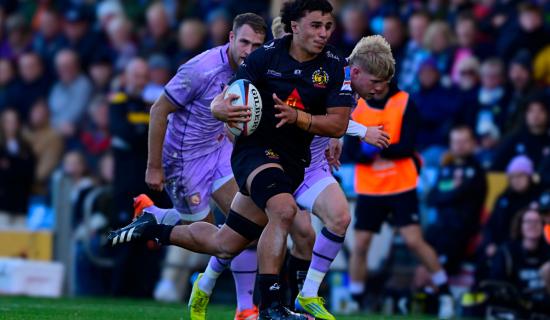 Exeter Chief Kane James. Pic from PPAUK