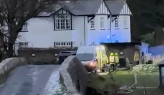 The fire was suspected to have started in an electrical cupboard (Image- Alan Hunt)