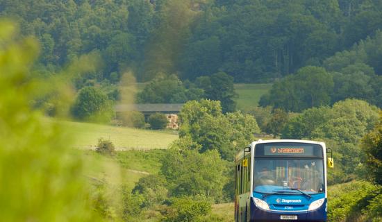 Dozens of Dartmoor drivers reached the highest safety award levels (Image- Stagecoach)