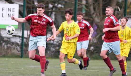 SB Oak Villa v Babbacombe Corries. Pic from Dave Roach