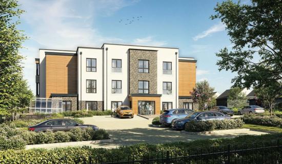 Plans have been submitted to bring a purpose-built, specialist care home to Sherford (Image credit- Sherford Building Futures)