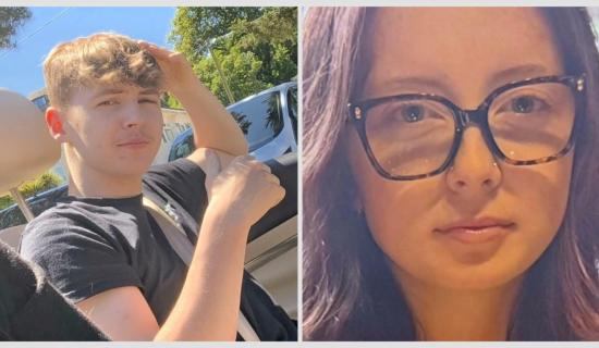15-year-old Cody from Newton Abbot and 16-year-old Sophie from Kingsbridge have been missing over the weekend (Images- D&C Police)