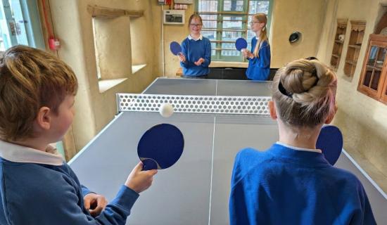 Hennock school table tennis opening