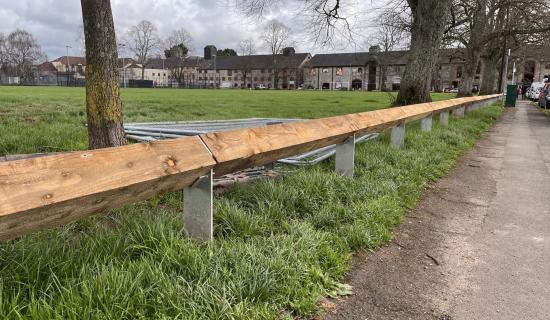 Newton Abbot parks fortified in &pound;73k move to stop unauthorised traveller encampments