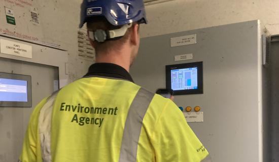 Environment Agency inspectors carried out over 860 checks of South West Water sites
