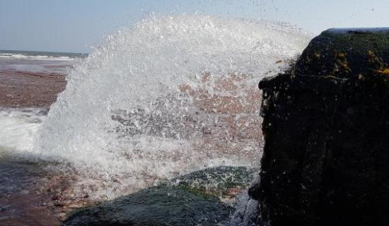 Waste water outlet at Goodrington (Image courtesy: Guy Henderson) 