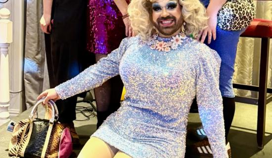 Roberta Calamari with Totnes Fringe Festival directors