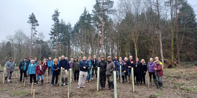 New woodland unveiled at Devon park after major three-year restoration