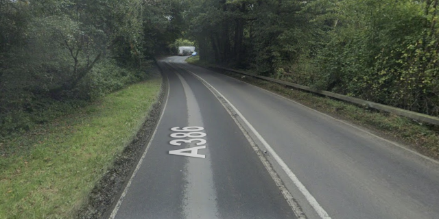 Drivers diverted as delays build between Grenofen and Horrabridge (Image: Google Maps)