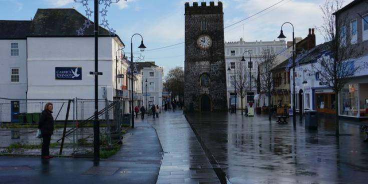 The Clock Tower, Newton Abbot Credit- Jeff Collins