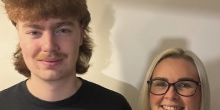 Mum and son Kate and Charlie Sprake (Image- SWW)