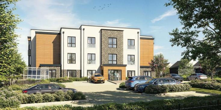 Plans have been submitted to bring a purpose-built, specialist care home to Sherford (Image credit- Sherford Building Futures)