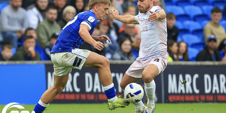 Argyle take on League One leaders Cardiff City in a 12.30pm kick-off at Home Park (Image: PPAUK)