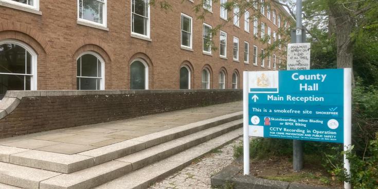 Devon County Council's County Hall (Image Daniel Clark)