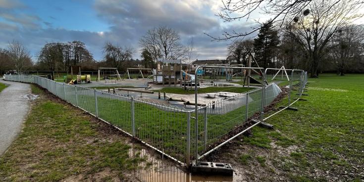 Bovey Tracey play area to undergo "resilience" upgrade following flood damage surprise