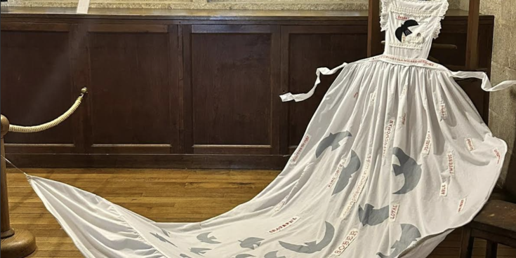 Herding Cats Arts Collective explores class, labour and resilience through art inspired by Devon&rsquo;s iconic landmark (Image- Sara Venner)