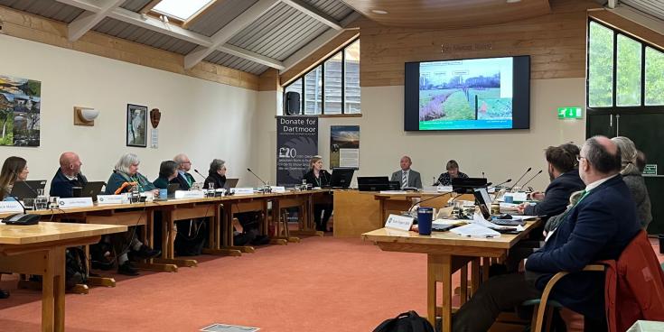 Dartmoor National Park Authority's development management committee consider the dog agility facility at South Brent. Picture by Alison Stephenson