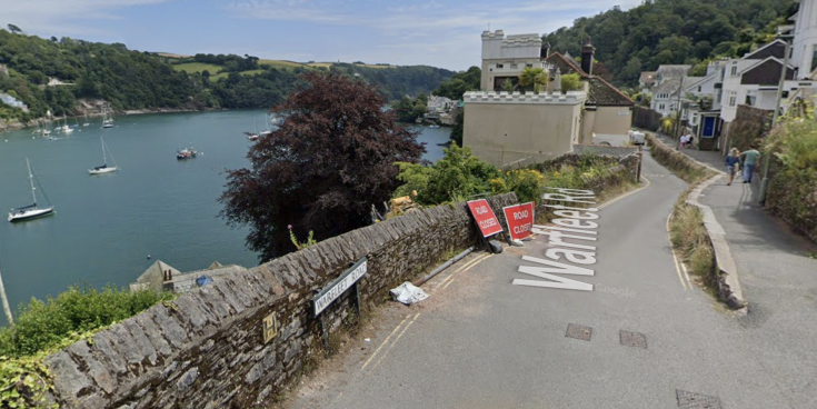 Warfleet Road has remained shut since February 2024 (Image- Google Maps)