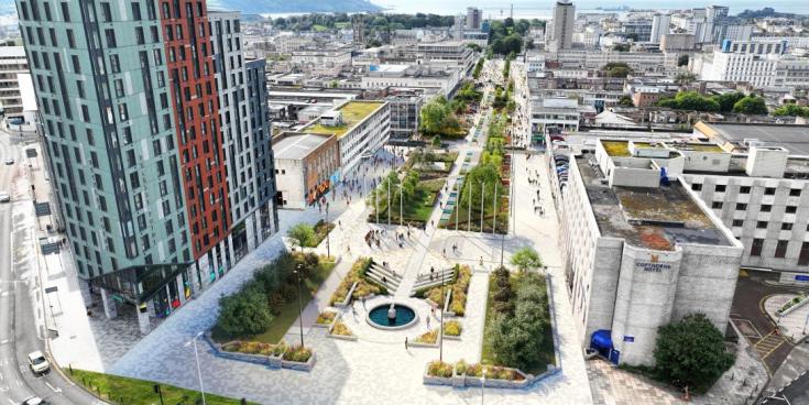 Residents invited to contribute photos, recipes and ideas ahead of burial beneath Armada Way (Image: Plymouth City Council)