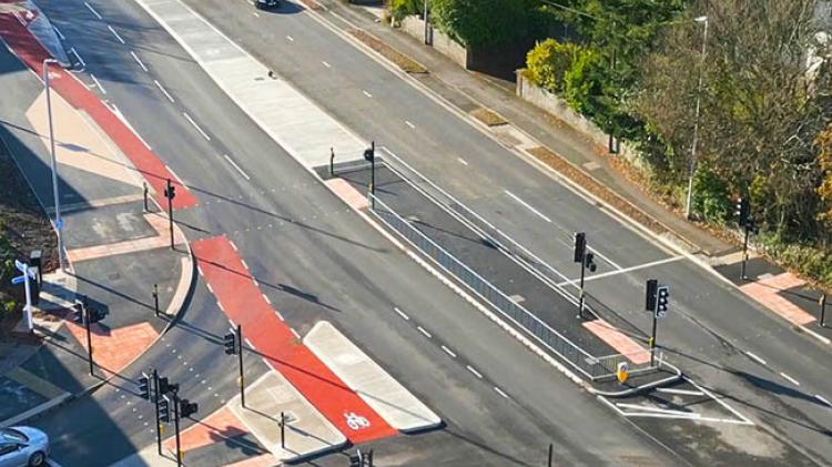 Drivers travelling between Woolwell and the George Junction will see traffic management and lane changes (Image- PCC)