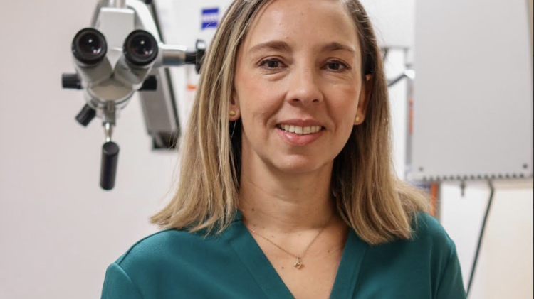 Manuela Cresswell, Consultant Ear Nose and Throat (ENT) Surgeon (Image credit- University Hospitals Plymouth NHS Trust)