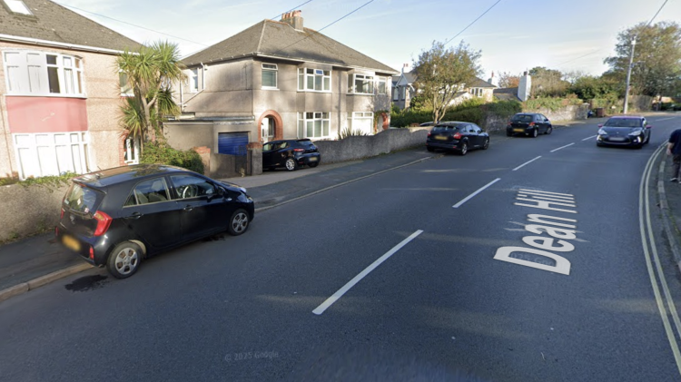 Emergency services closed Dean Hill near The Broadway on Friday evening (Image- Google Maps)
