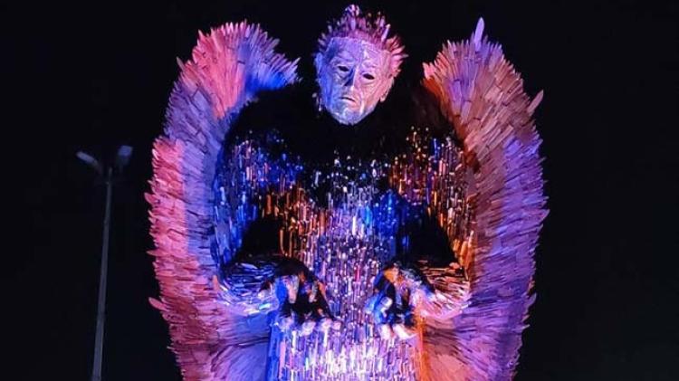 Plymouth to host Knife Angel monument in month-long anti-violence campaign