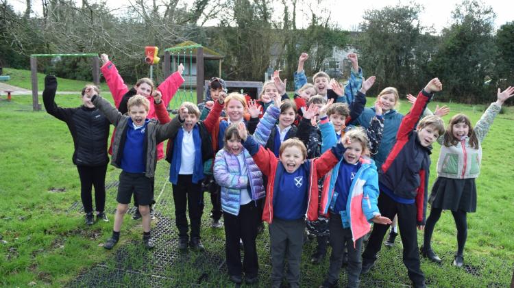 Devon pupils test 'bravery' on new trail after doctor's gift