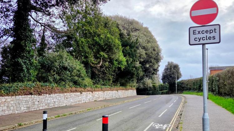 Dryden Road, Exeter (Image courtesy: Ian Frankum)