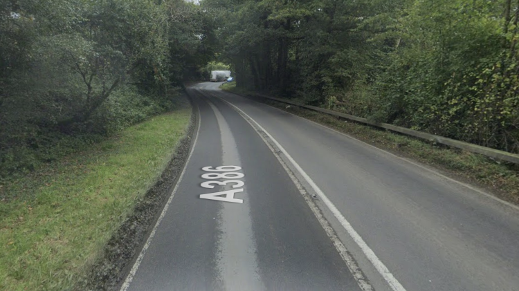 Drivers diverted as delays build between Grenofen and Horrabridge (Image: Google Maps)