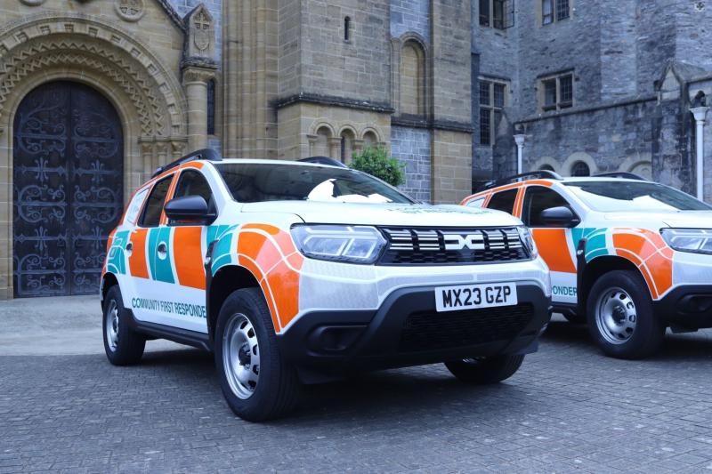 Six new community first responder cars for the South Western Ambulance Service